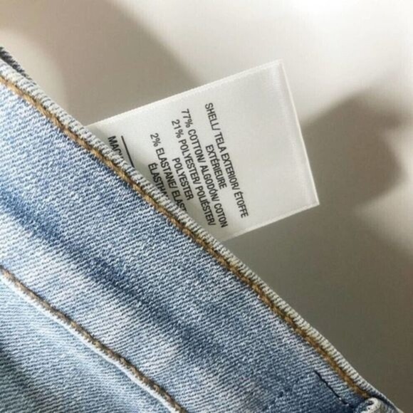 HUDSON Harkin Distressed Skinny Cropped Cuff Jeans  - Picture 8 of 9